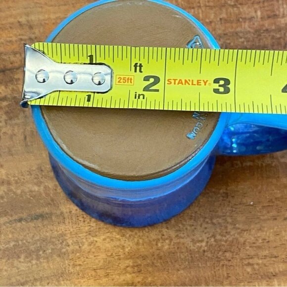 Deneen Pottery Hand Thrown Light Blue Drip Glaze The Original Pancake House Mug - Picture 2 of 12